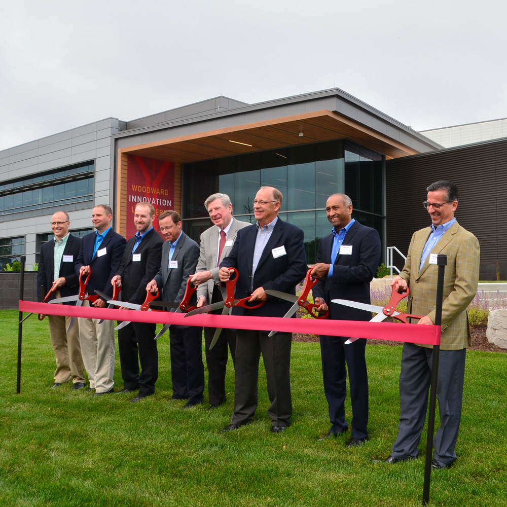 Woodward Ribbon Cut